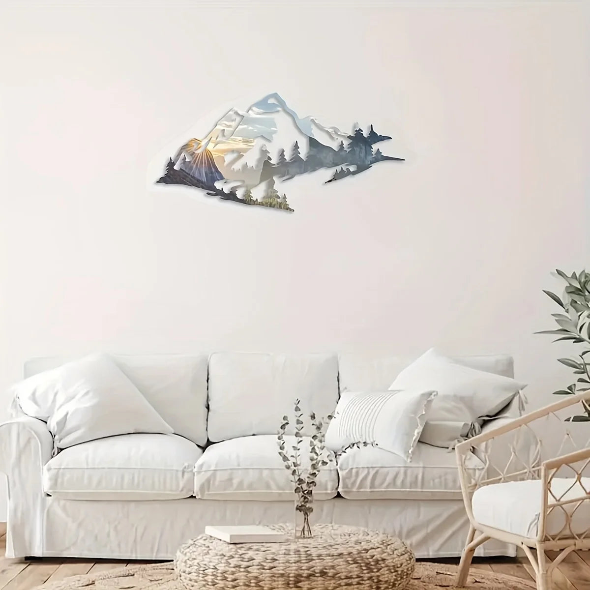 Décoration murale en métal