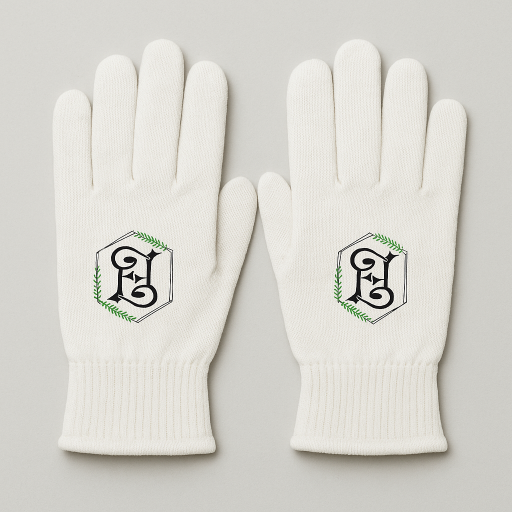 Gants Blancs en Coton –