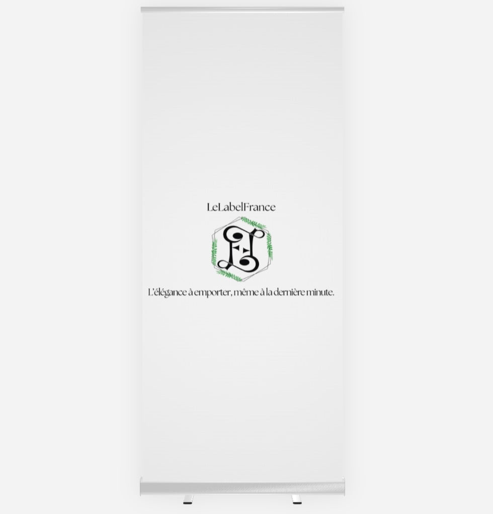 Kakémono Personnalisé – L’impact visuel immédiat