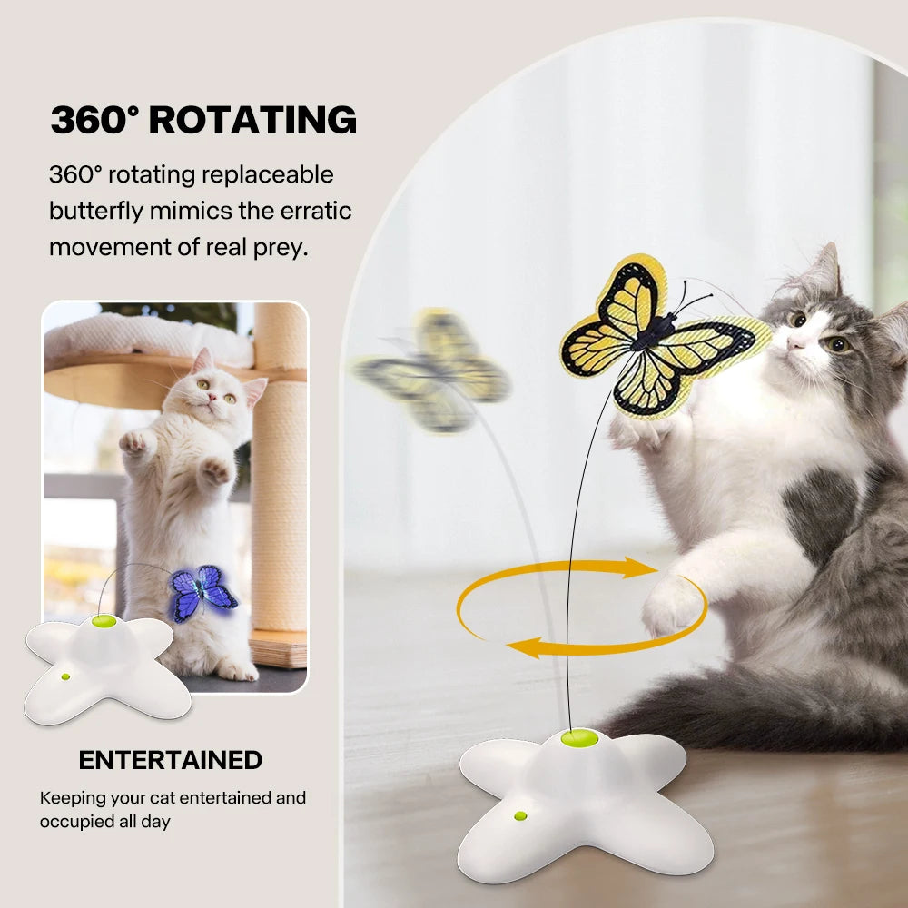 Jouet Électronique Interactif avec Papillon Volant