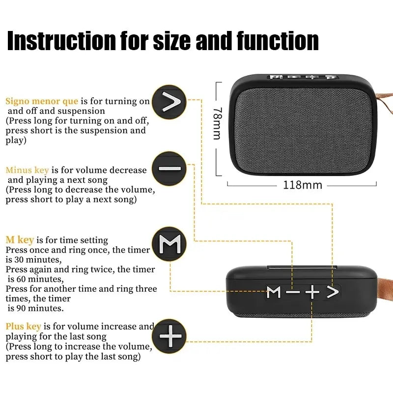 Enceintes portables extérieures Bluetooth