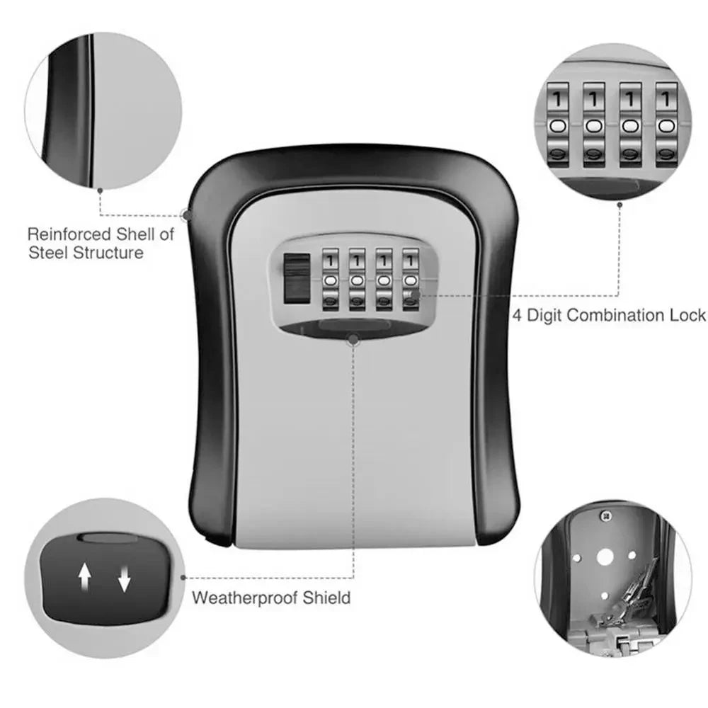 Wall Mount Key Lock Box