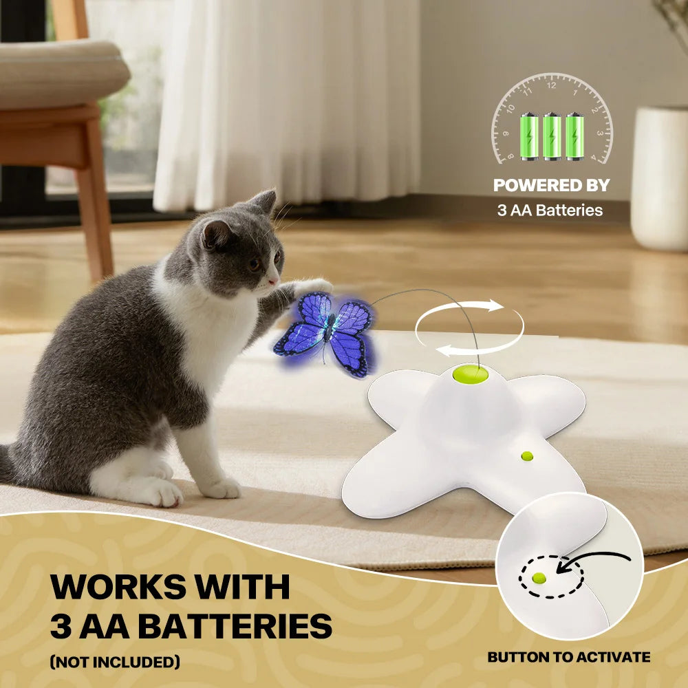 Jouet Électronique Interactif avec Papillon Volant