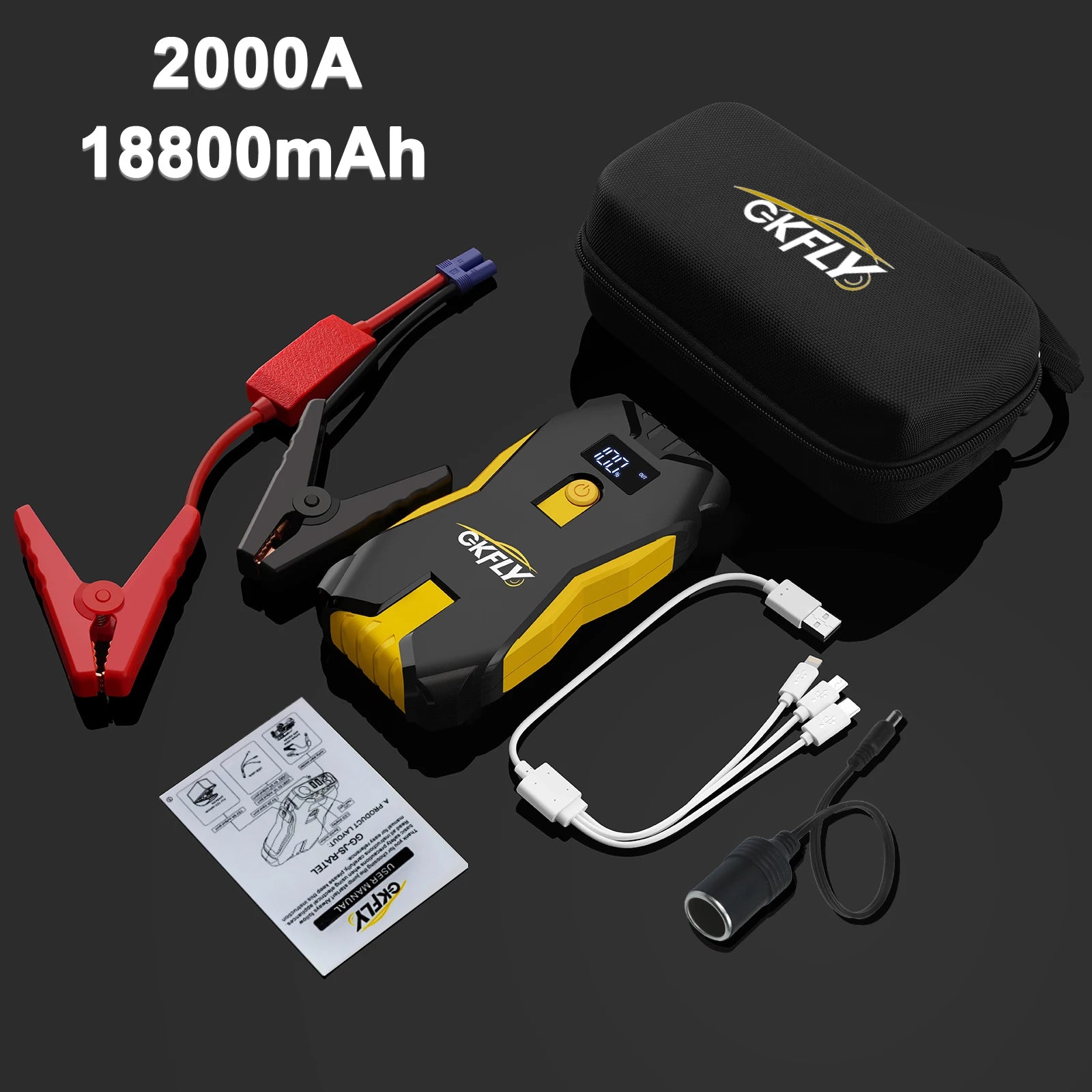 batterie externe chargeur auto