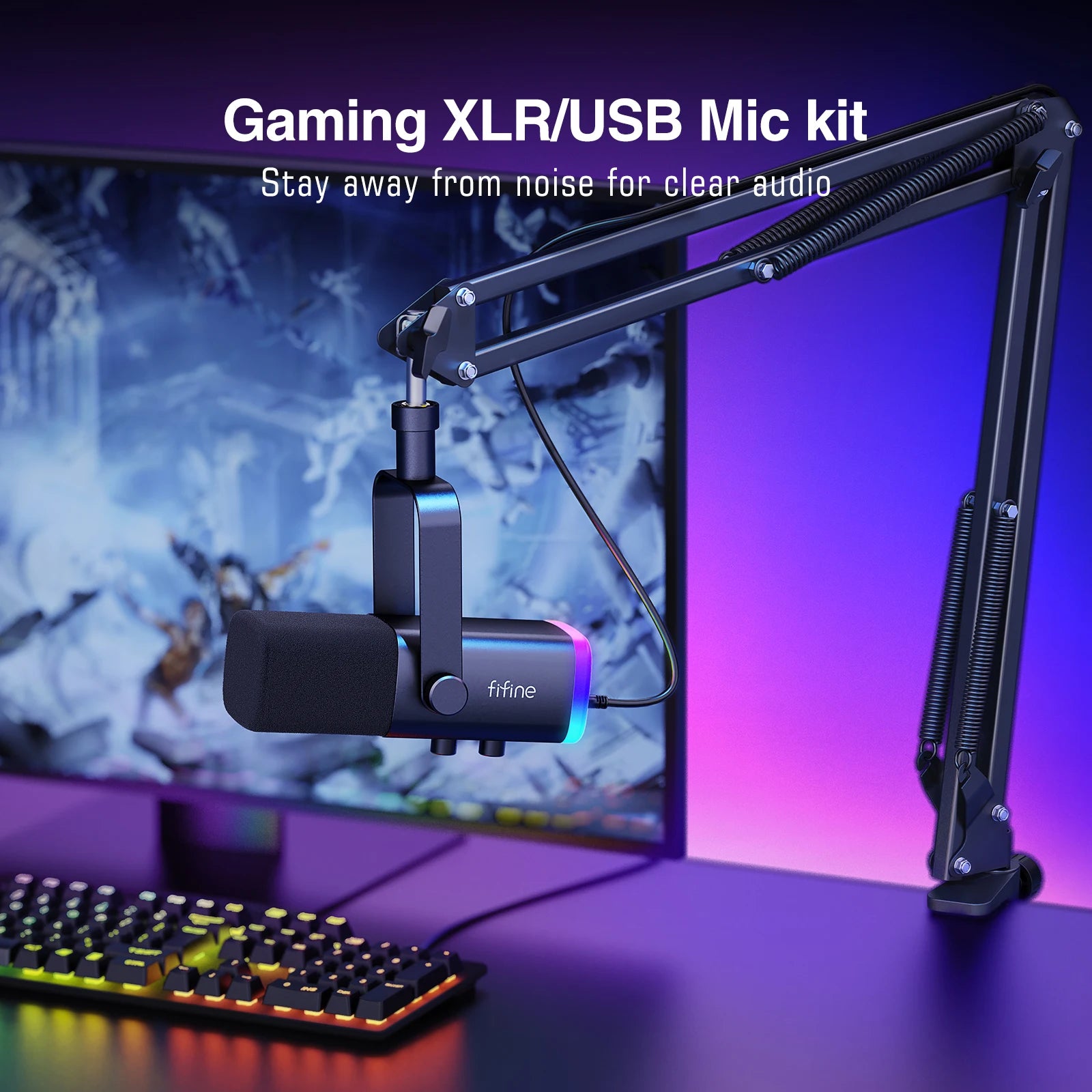 Kit micro de jeu XLR/USB